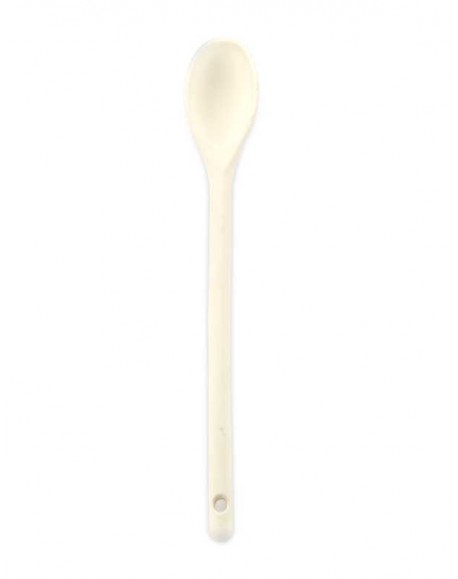 Colher de Nylon com Cavo Branca 41cm