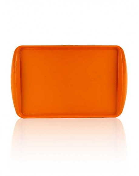 Bandeja Food Service Laranja 52x33cm