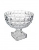 Centro de Mesa com Pé Veneza Cristal 24,5cm