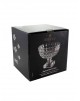 Centro de Mesa com Pé Veneza Cristal 24,5cm