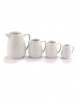 Leiteira Porcelana Branca Geni 460ml
