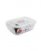 Pote Hermético Retangular com Tampa 1050ml