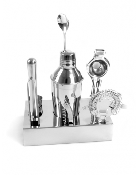 Kit Bartender em Inox Profissional Apolo