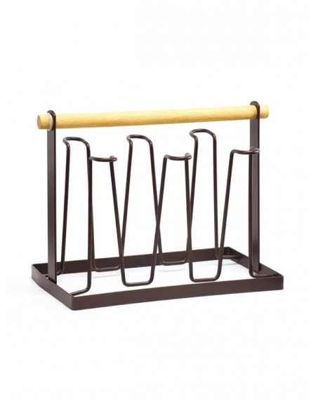 Porta Copo de Mesa Preto
