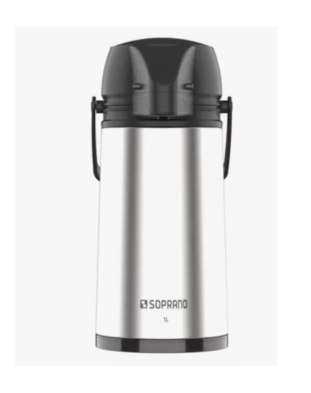 Garrafa Térmica Single Aco Inox 1 Lt